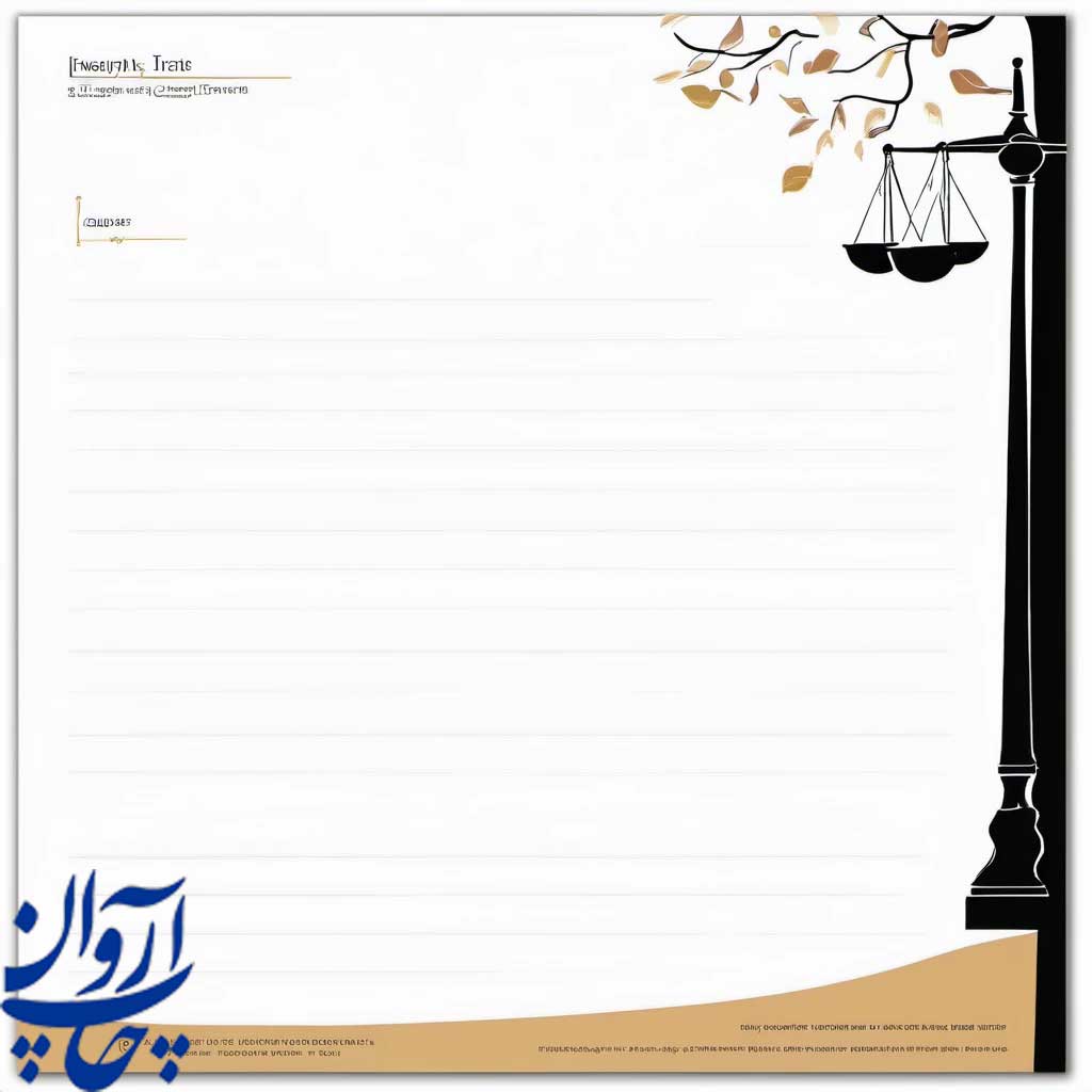 معرفی سربرگ وکالت